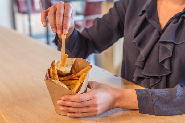 Chip 'n Dip Table Top frietbakje met sausvak van Fonkels