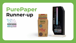 PurePaper Runner-up award duurzaam innovatieve kartonnen verpakking