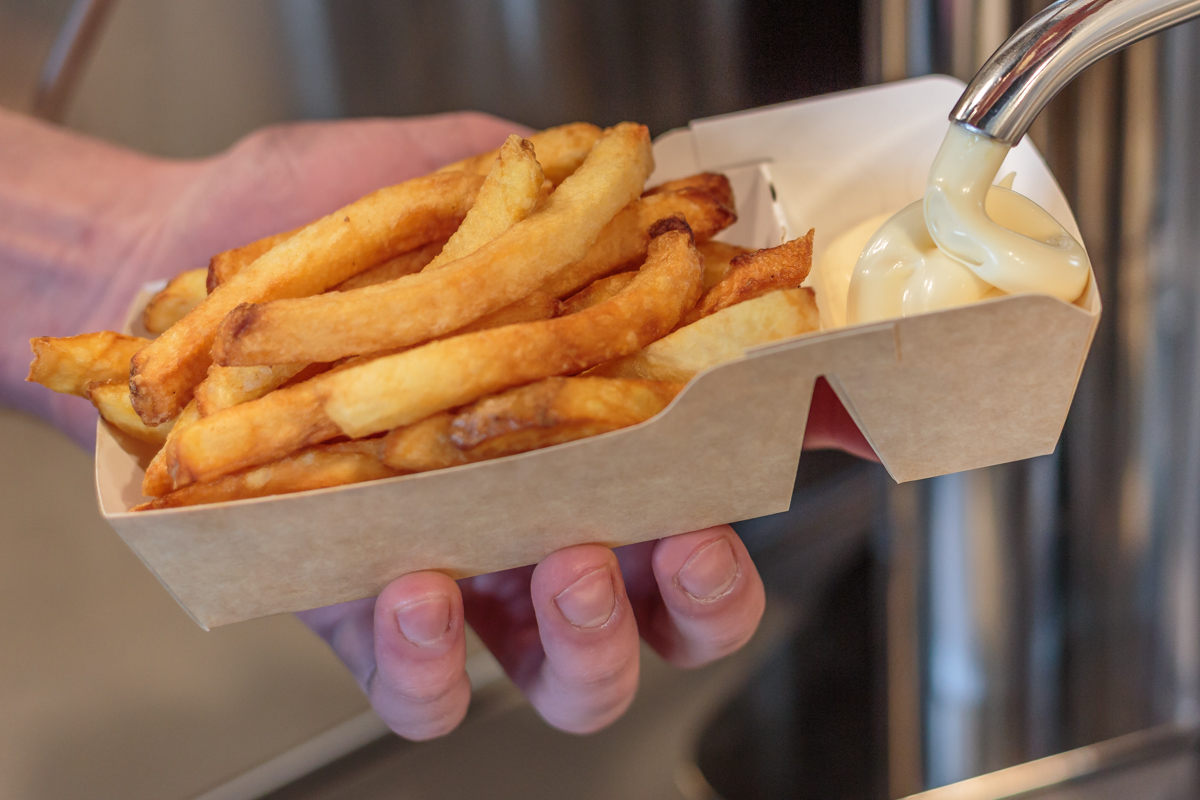 frietbakje met sausvak van Fonkels