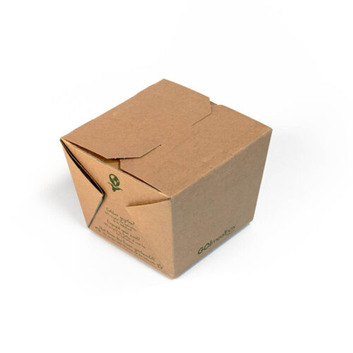 GO!mealbox 700 ml gesloten duurzaam karton maaltijdbak