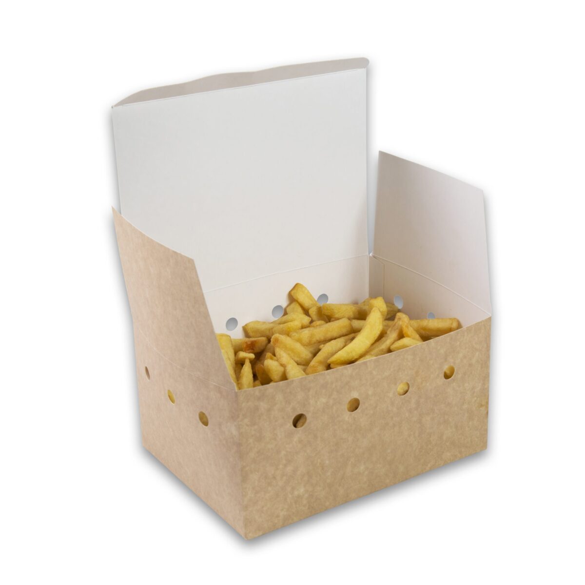 Kraf Karton snackbox, 190x140x100mm gezinsbox