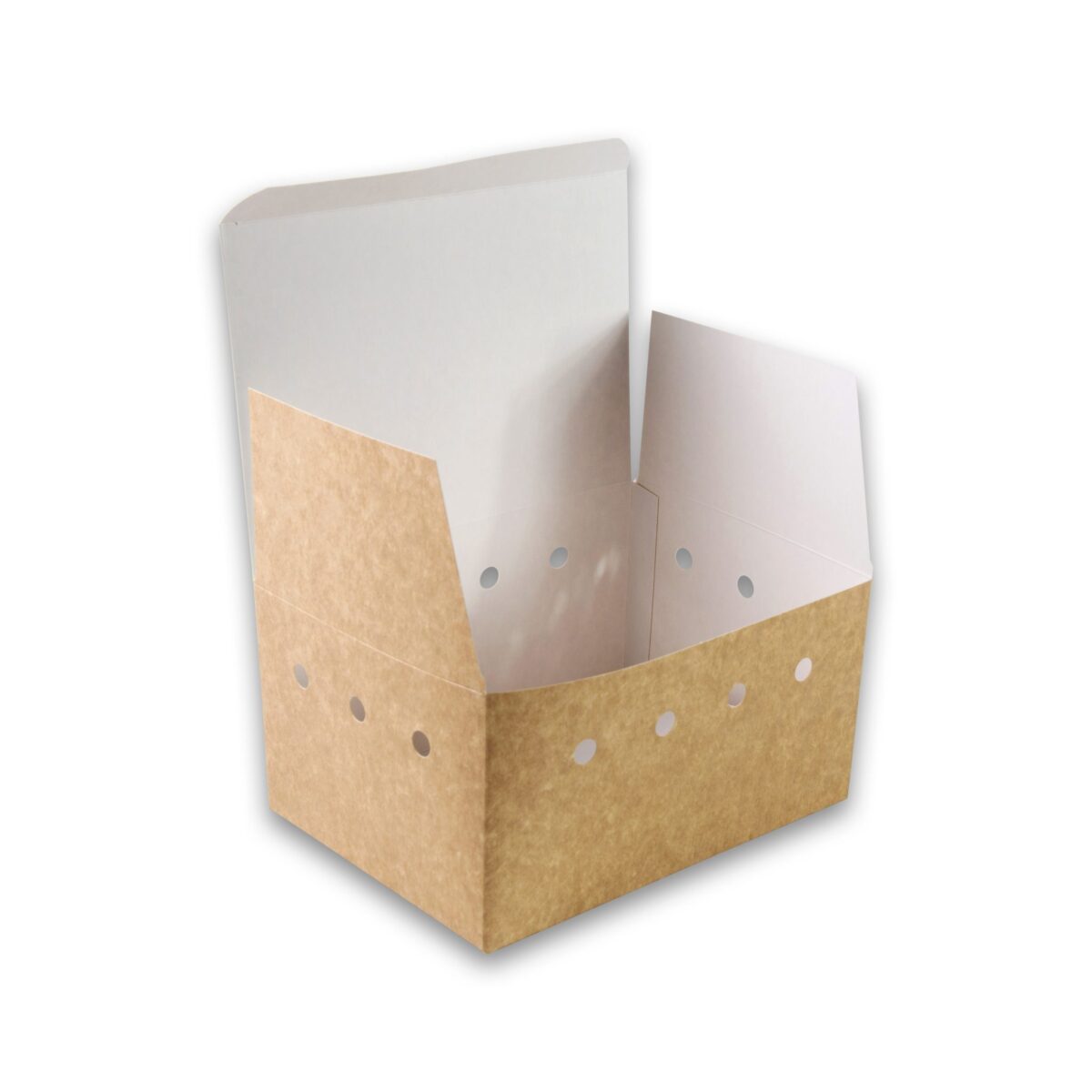 Kraf Karton snackbox, 190x140x100mm gezinsbox