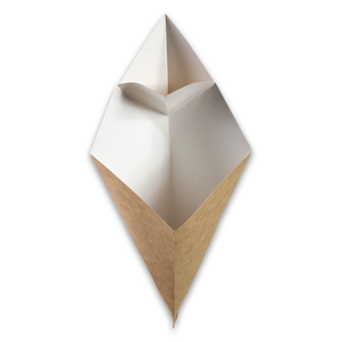 Kraft-karton-Frietzak-met-sausvak-medium-295x227x196-mm-snackverpakking-Chip-n-Dip