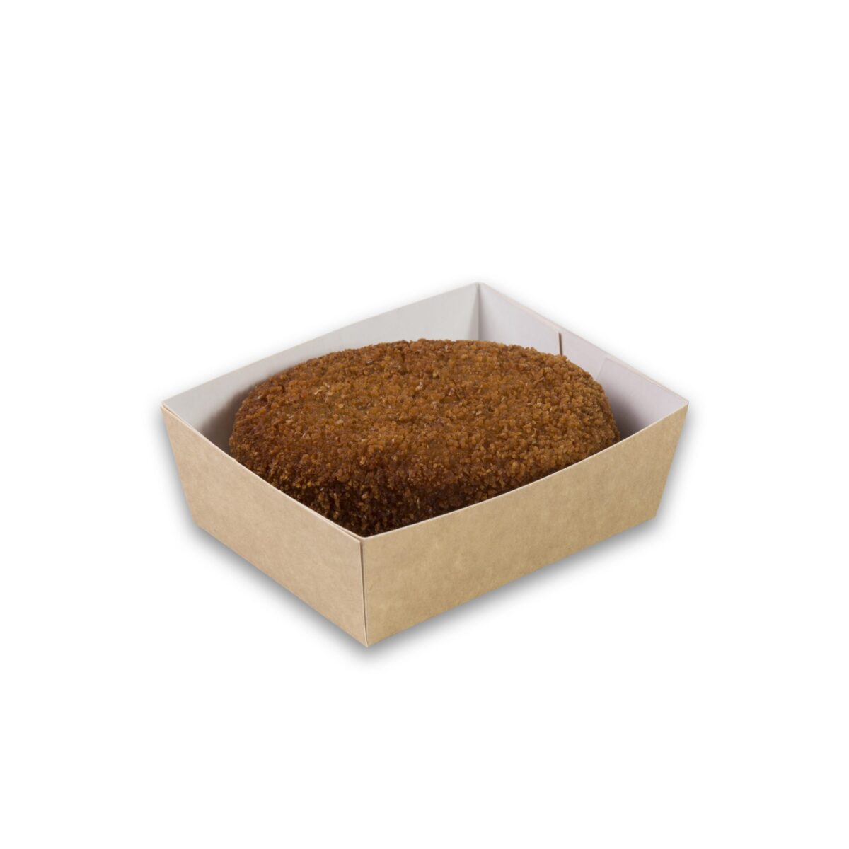 Kraft karton snackbakje A2 small 90x70x35 mm snackverpakking