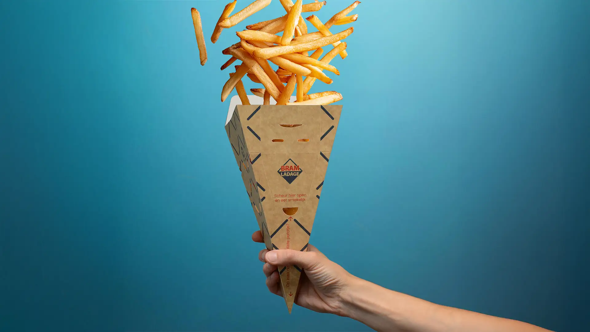 Bram Ladage Puntzak voor bezorging